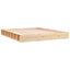 sengeramme 150x200 cm King Size massivt træ