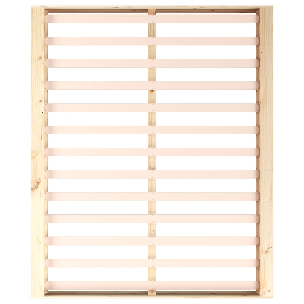 sengeramme 120x200 cm massivt træ