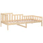 daybed uden madras 80x200 cm massivt fyrretræ