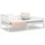 daybed uden madras 90x200 cm massivt fyrretræ hvid