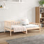 daybed uden madras 90x190 cm massivt fyrretræ