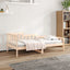 daybed uden madras 90x190 cm massivt fyrretræ