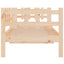 daybed uden madras 90x200 cm massivt fyrretræ