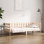 daybed uden madras 90x200 cm massivt fyrretræ