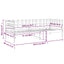 daybed uden madras 90x200 cm massivt fyrretræ hvid