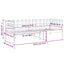 daybed uden madras 90x190 cm massivt fyrretræ hvid