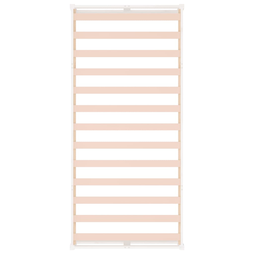 sengeramme 100x200 cm massivt træ hvid