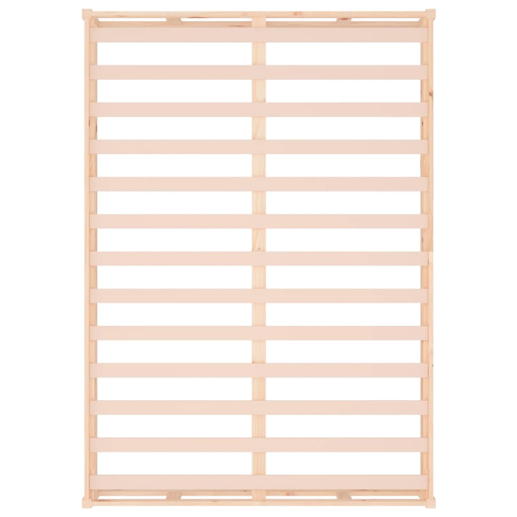 sengeramme 150x200 cm King Size massivt træ