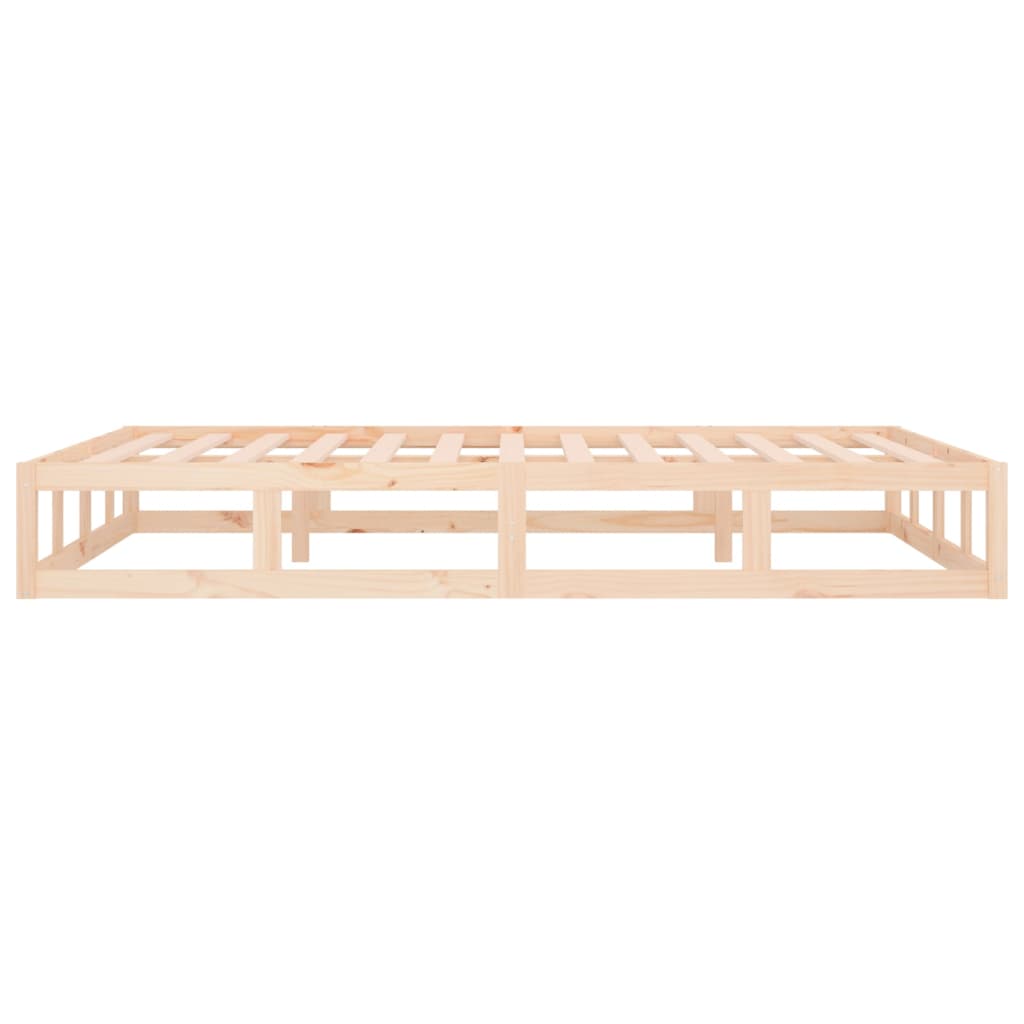 sengeramme 150x200 cm King Size massivt træ