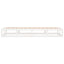 sengeramme 75x190 cm Small Single massivt træ hvid