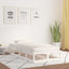 sengeramme 75x190 cm Small Single massivt træ hvid