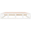 sengeramme 120x190 cm Small Double massivt træ hvid
