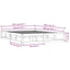 sengeramme 120x190 cm Small Double massivt træ hvid