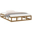 sengeramme 120x190 cm Small Double massivt træ gyldenbrun