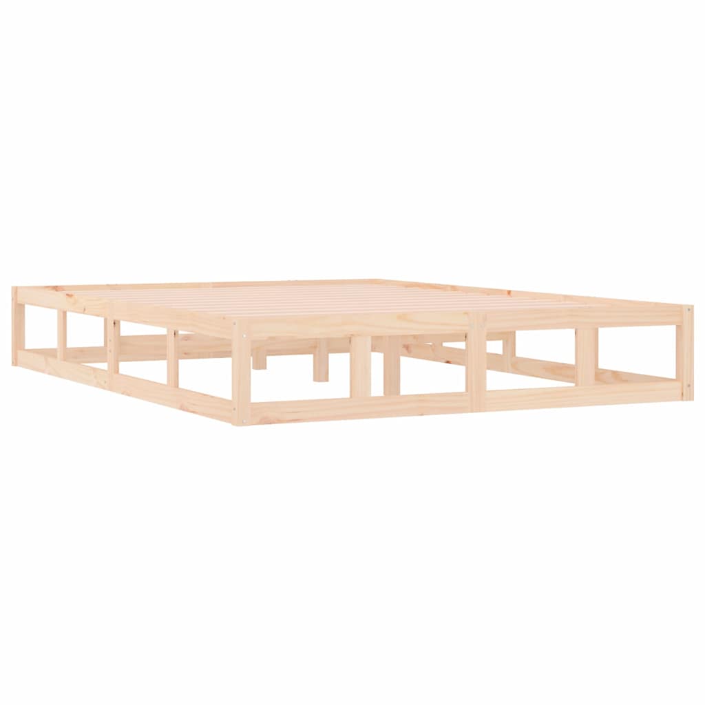 sengeramme 140x190 cm massivt træ