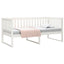 daybed uden madras 90x200 cm massivt fyrretræ hvid