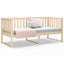 daybed uden madras 90x190 cm massivt fyrretræ