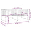 daybed uden madras 90x190 cm massivt fyrretræ
