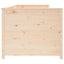 daybed uden madras 80x200 cm massivt fyrretræ