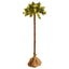 juletræ med LED-lys 210 cm