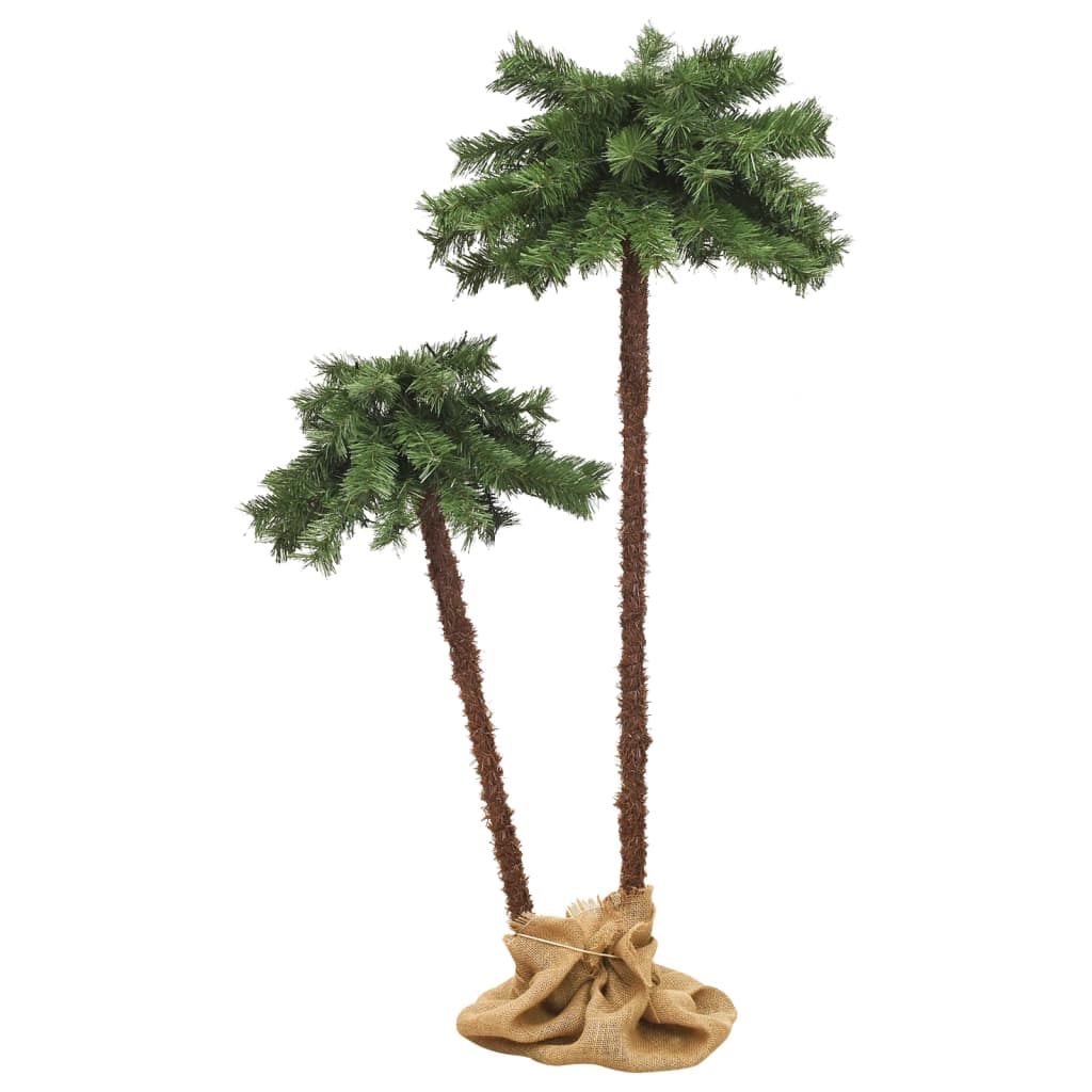 juletræ med LED-lys 90 cm og 150 cm