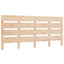 sengegavl 200x3x80 cm massivt fyrretræ
