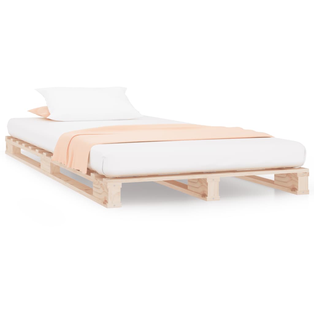 palleseng 90x200 cm massivt fyrretræ