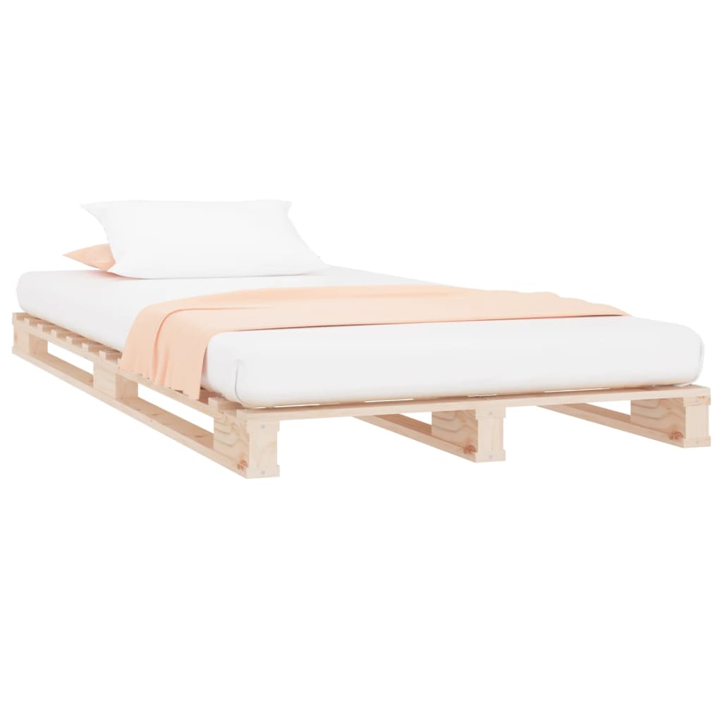 palleseng 90x200 cm massivt fyrretræ
