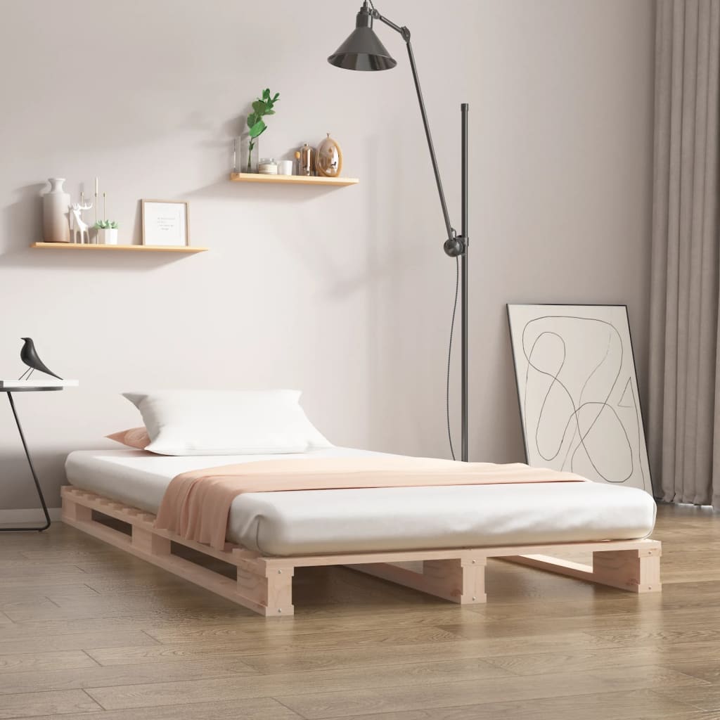 palleseng 100x200 cm massivt fyrretræ