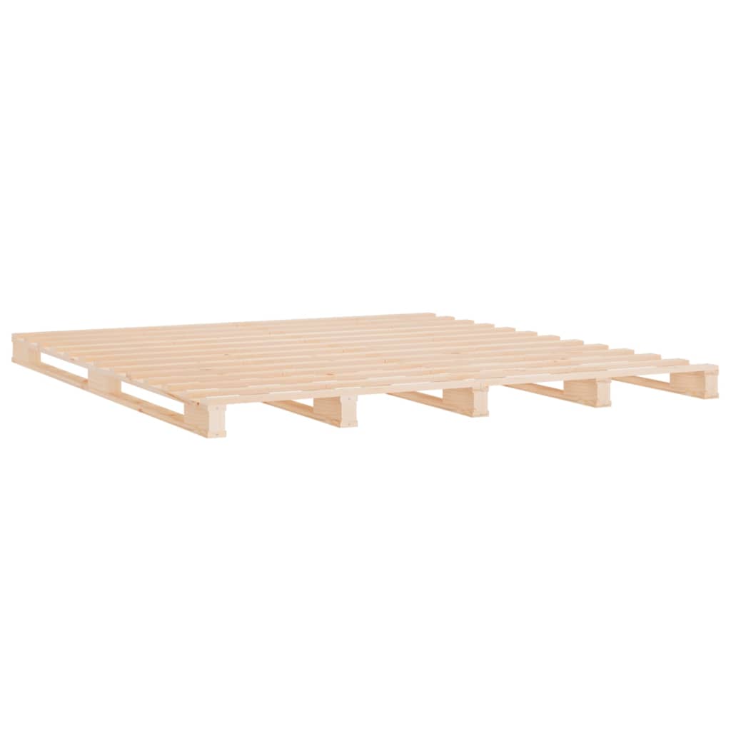 palleseng 200x200 cm massivt fyrretræ