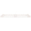 palleseng 75x190 cm Small Single massivt fyrretræ hvid