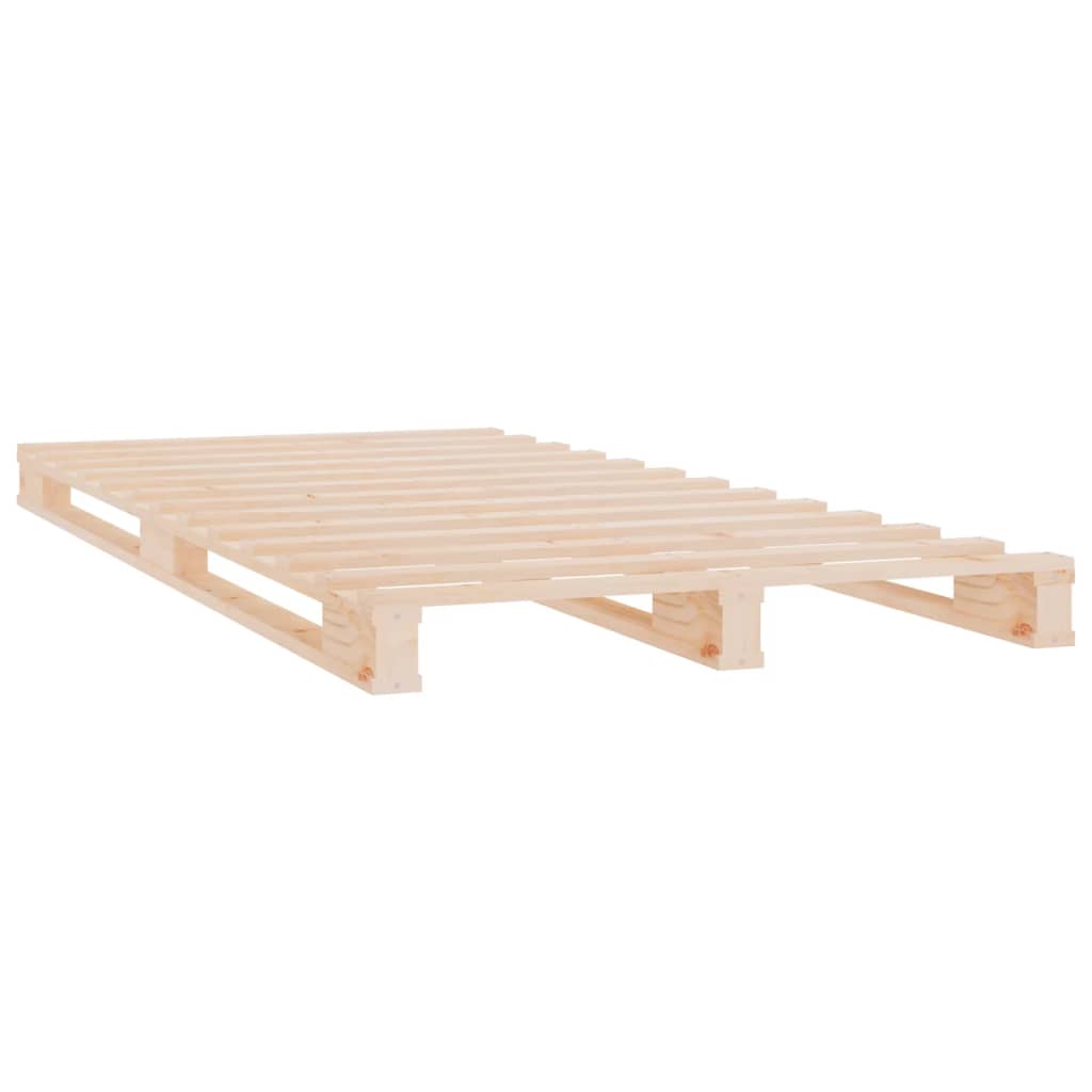 palleseng 90x190 cm Single massivt fyrretræ