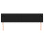 sengegavle 160x5x78/88 cm stof sort