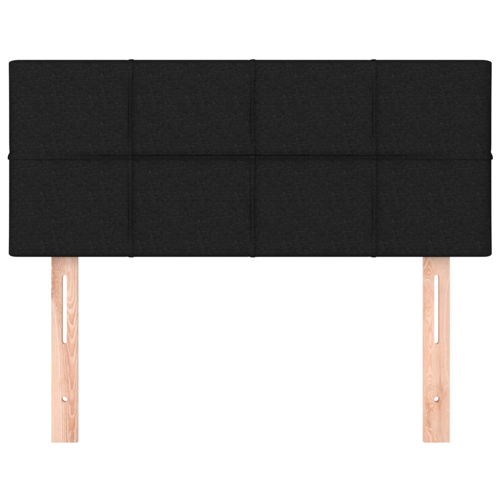 sengegavl 80x5x78/88 cm stof sort