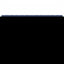 sengegavle 160x7x78/88 cm stof blå