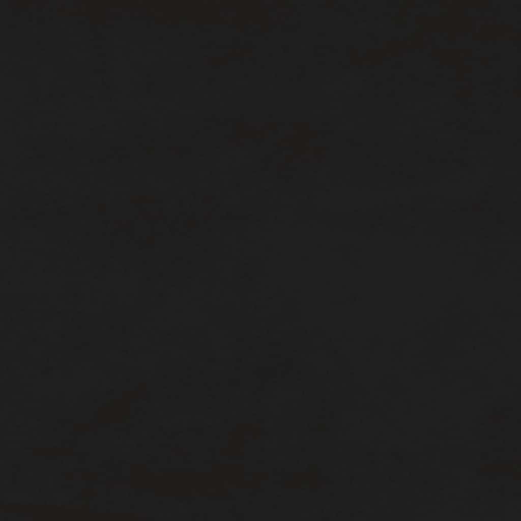 sengegavl 100x5x78/88 cm fløjl sort