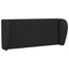 Hovedgærdeøre Sort 40 x 23 x 6 cm Stof