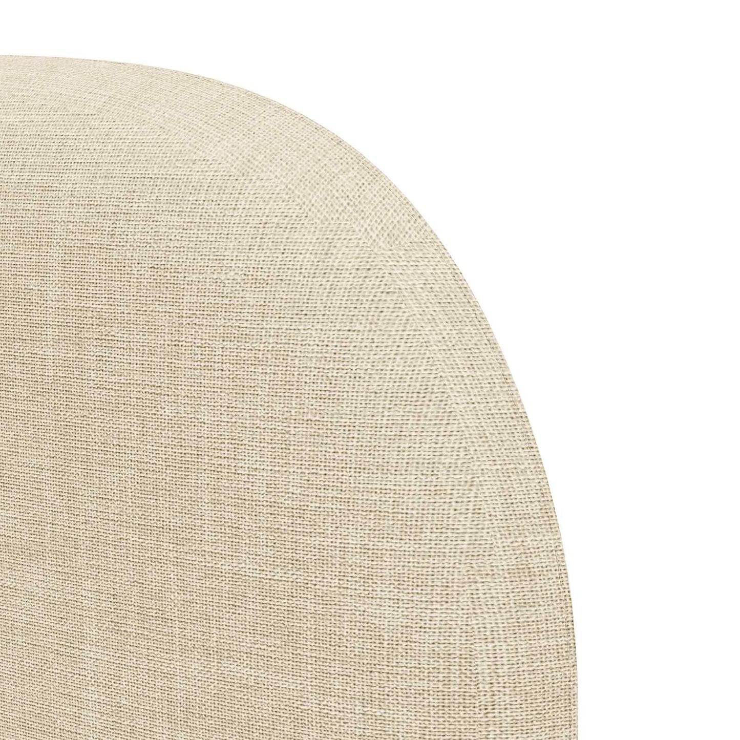 Hovedgærdeøre Creme 40 x 23 x 6 cm Stof