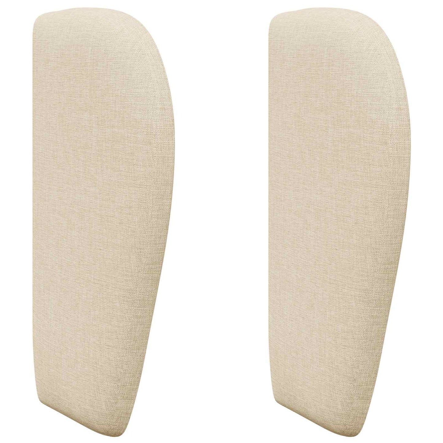 Hovedgærdeøre Creme 40 x 23 x 6 cm Stof