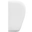 Hovedgærdeøre Hvid 40 x 23 x 6 cm PVC
