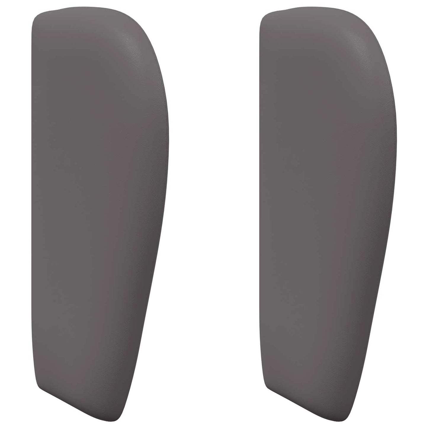 Hovedgærdeøre Dæmpet Grå 40 x 23 x 6 cm PVC