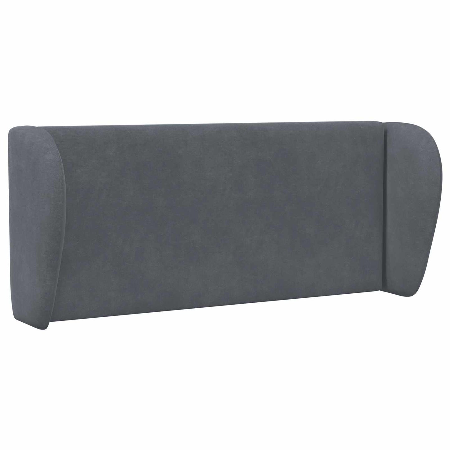 Hovedgærdeøre Dæmpet Grå 40 x 23 x 6 cm Fløjl