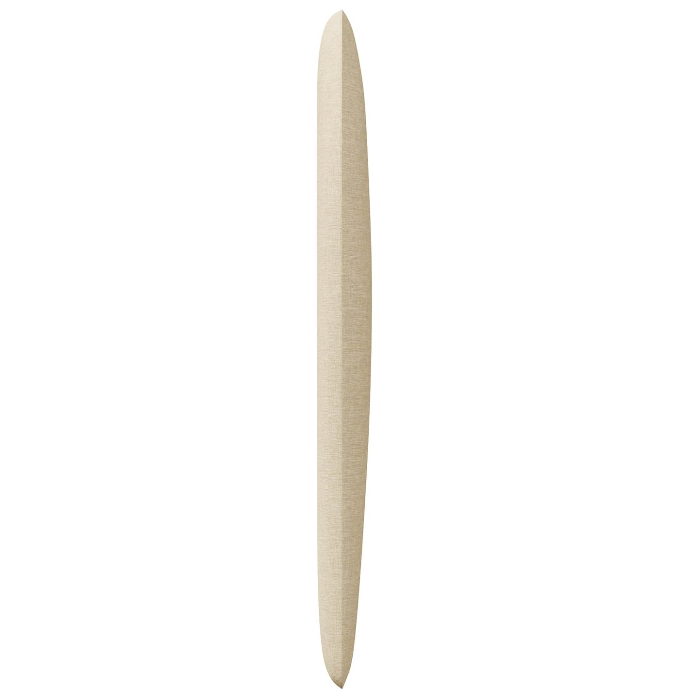 Hovedgærdeøre Creme 80 x 23 x 6 cm Stof