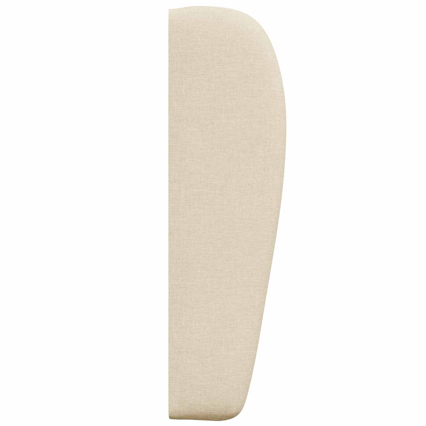 Hovedgærdeøre Creme 80 x 23 x 6 cm Stof