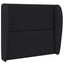 Hovedgærdeøre Sort 80 x 23 x 6 cm PVC