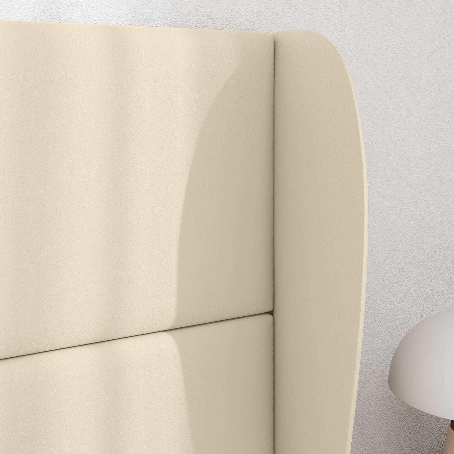 Hovedgærdeøre Creme 80 x 23 x 6 cm PVC