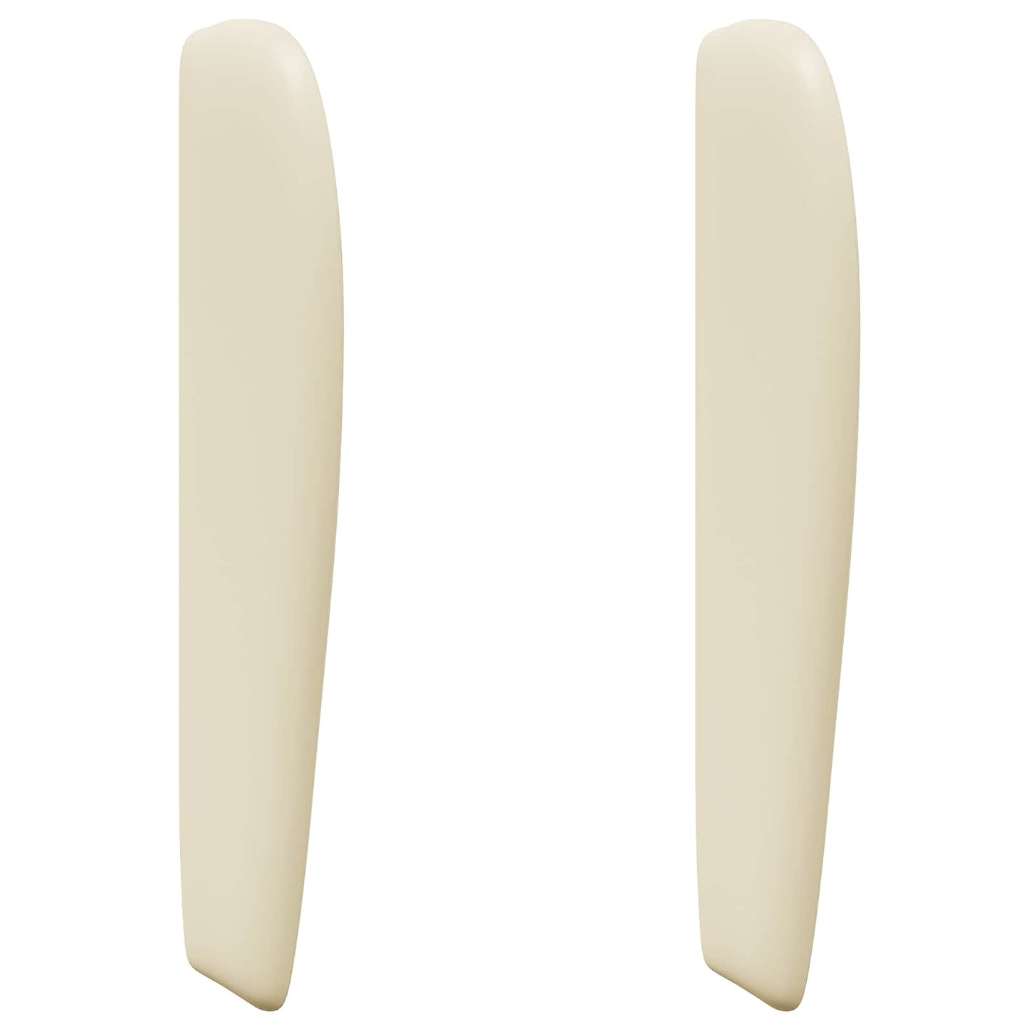 Hovedgærdeøre Creme 80 x 23 x 6 cm PVC