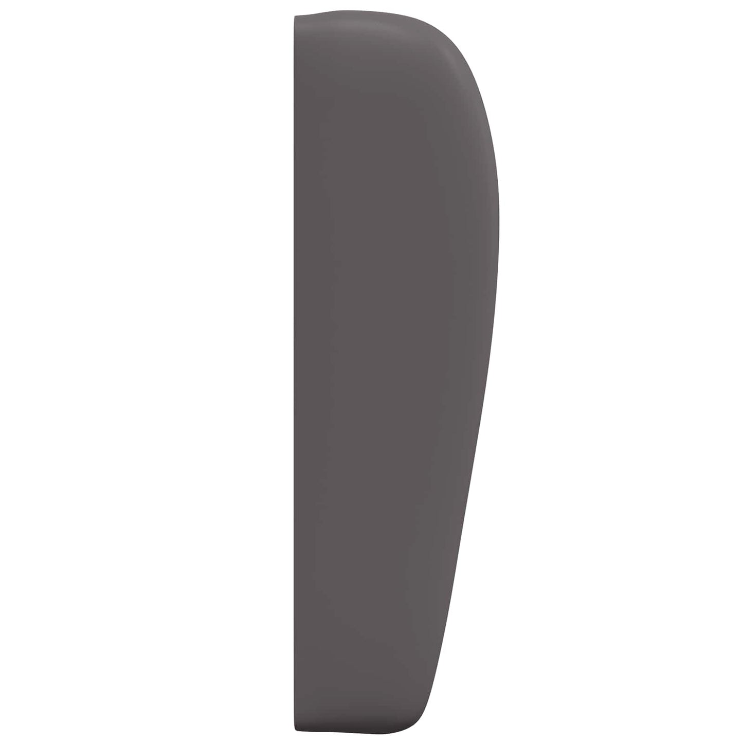 Hovedgærdeøre Dæmpet Grå 80 x 23 x 6 cm PVC