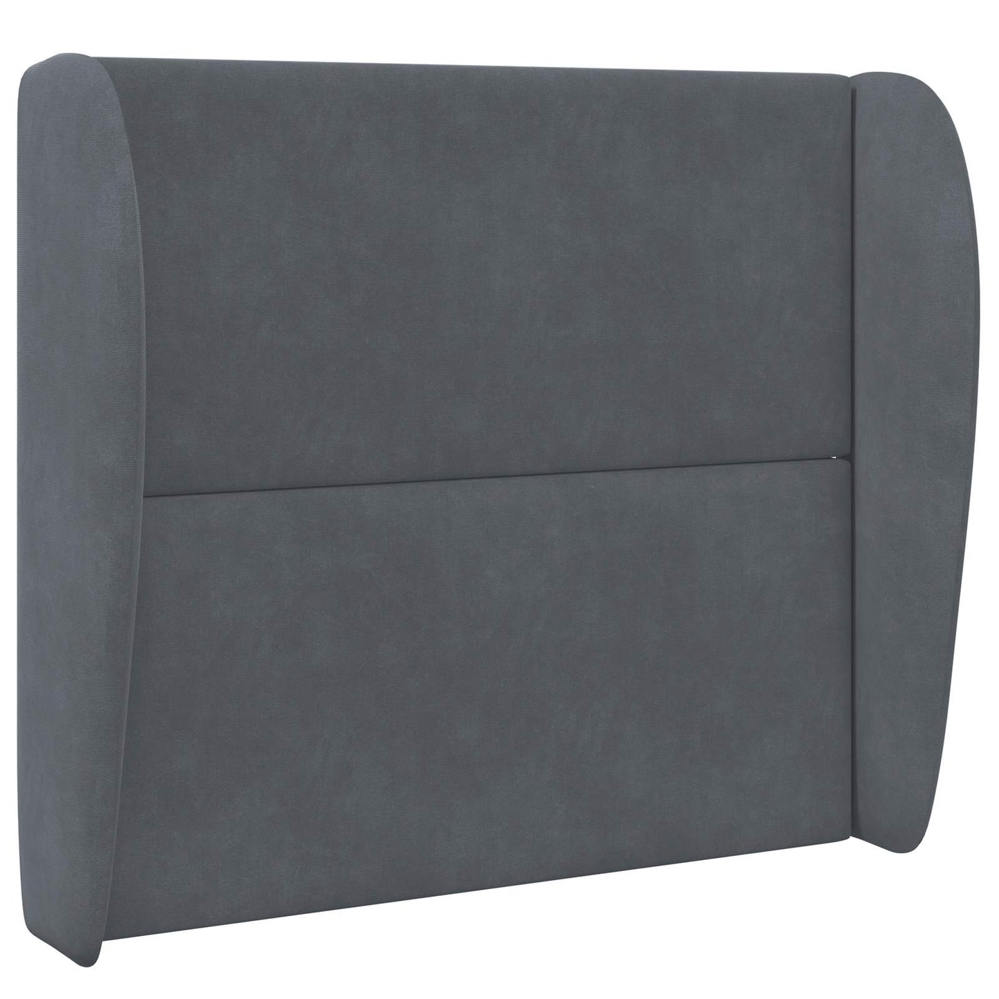 Hovedgærdeøre Dæmpet Grå 80 x 23 x 6 cm Fløjl