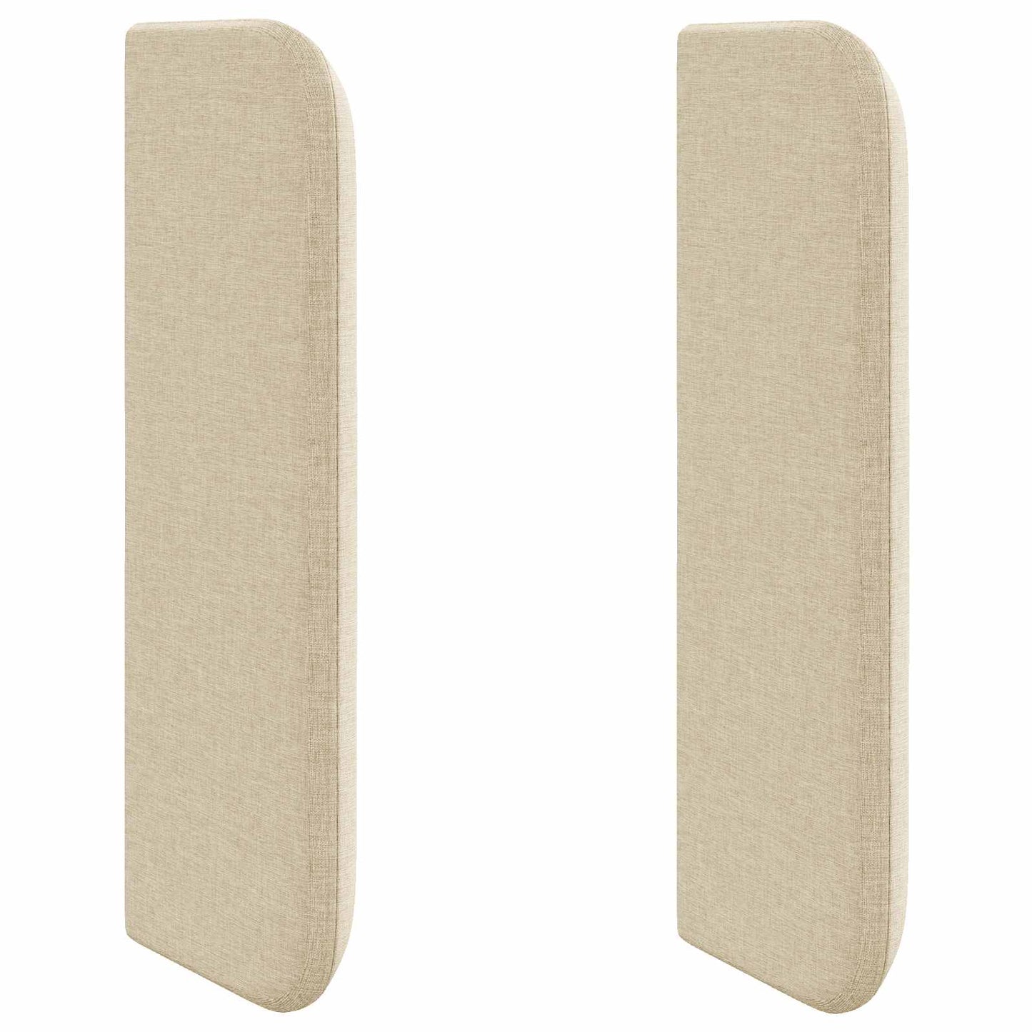 Hovedgærdeøre Creme 40,5 x 40,5 x 4 cm Stof